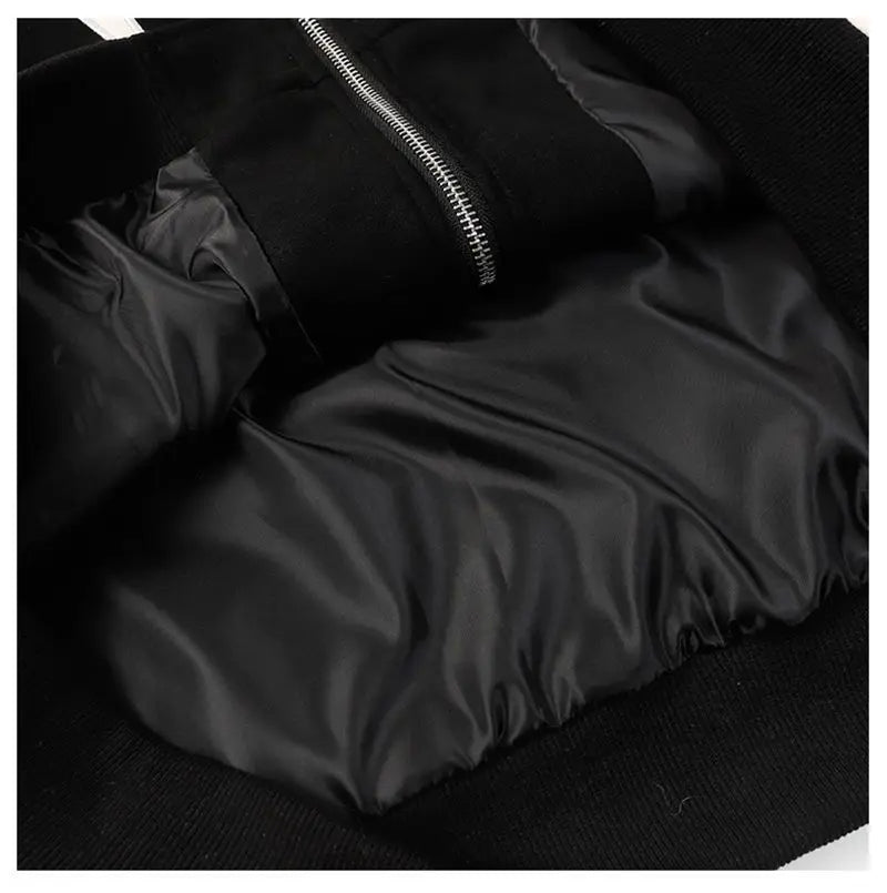 AresWings Spliced Leather Casual Jacket