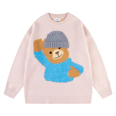 Farewell Teddy Bear Heavy Sweater