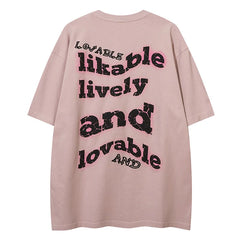 Y2K Cartoon Rabbit Loose T-Shirt