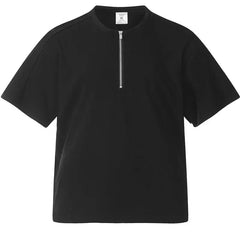 Harajuku Half-Zip Oversize T-Shirt