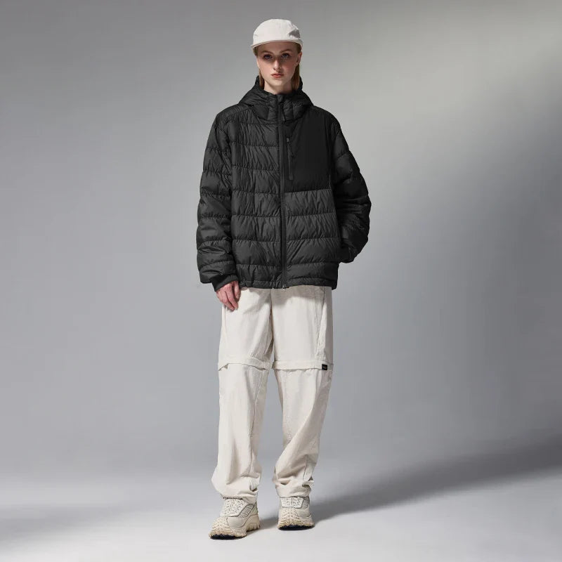 Lightweight Hooded Down Packable Jacket