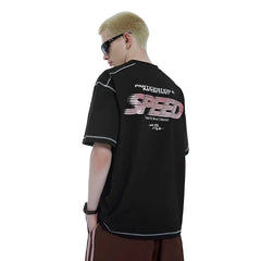 Sportswear Patchwork Oversized T-Shirt