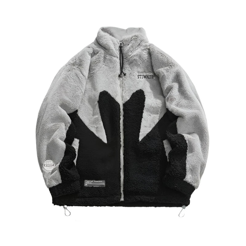 Sheep Fur Bomber Jacket