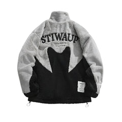 Sheep Fur Bomber Jacket