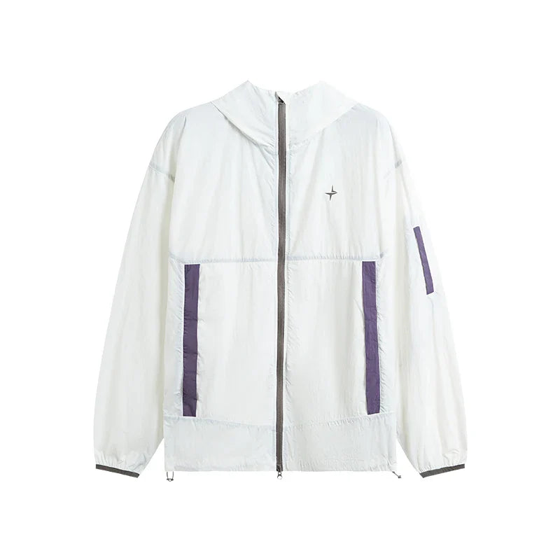 Outdoor Double Hooded Zipper Jacket