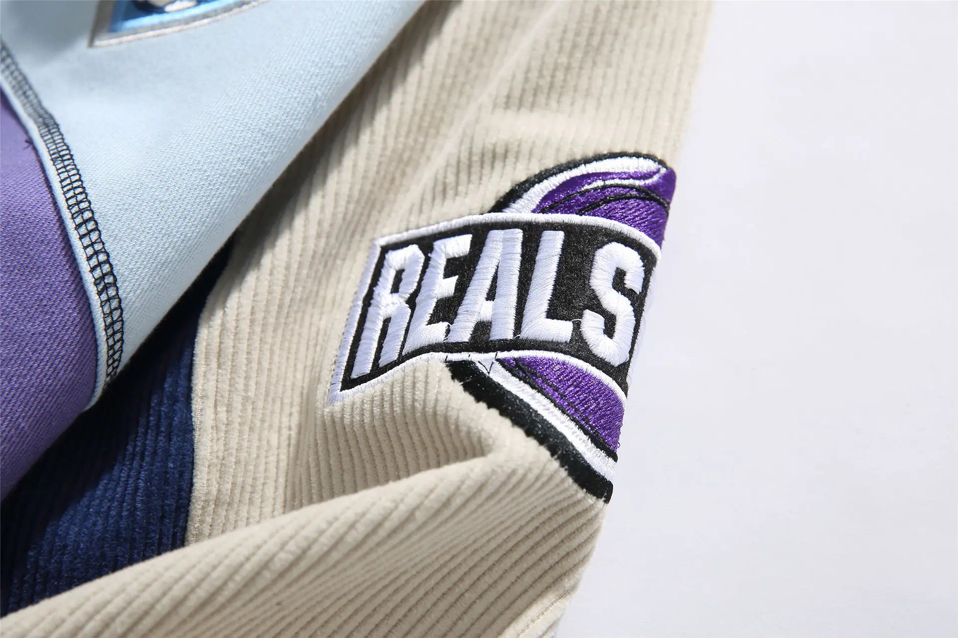Patchwork Varsity Racing Jacket