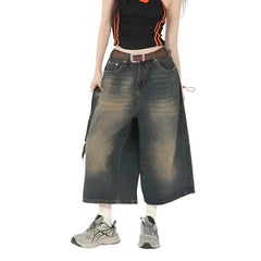 Y2K Vintage Wide Leg Women's Jorts