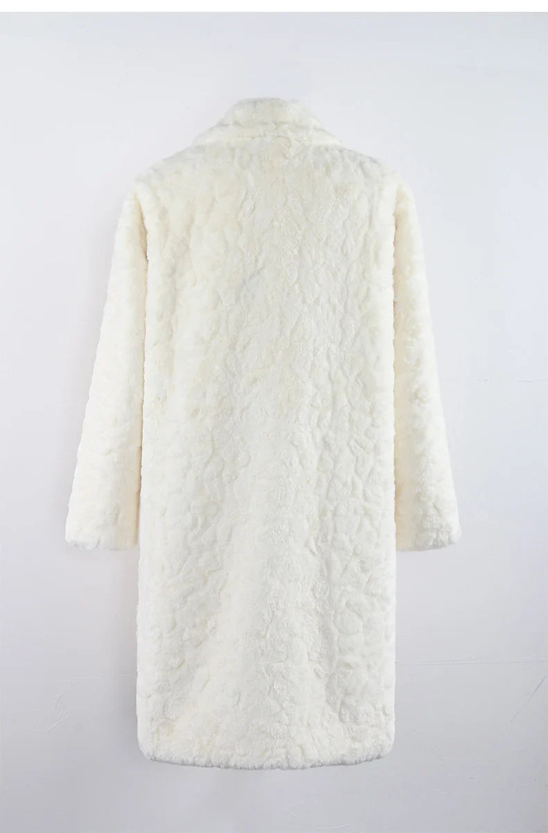 Fuzzy Faux Fur Women's Coat