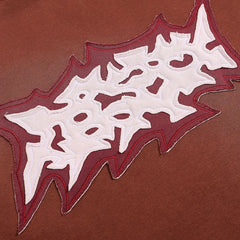 Y2k Japanese Letter Hoodie