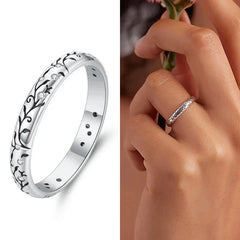 Antique VintEdge Silver Ring