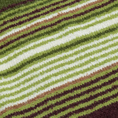 Y2K Knitted Stripe Patchwork Turtleneck Sweater