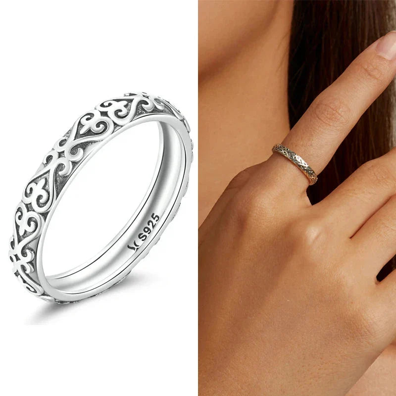 Antique VintEdge Silver Ring