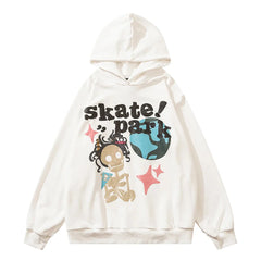 Skate Park Skeleton Hoodie