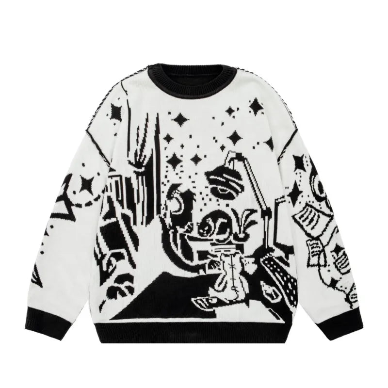 Lo-Fi Vintage Anime Sweater