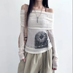 Rockmore One-Shoulder Slim T-Shirt