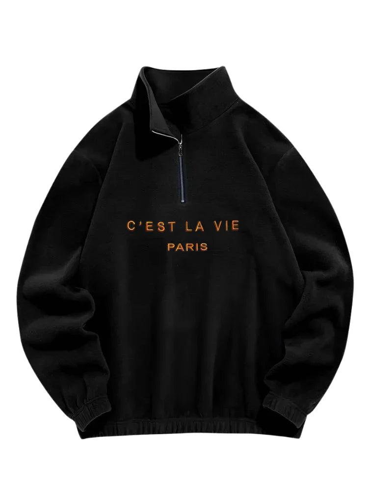 Urban Warmth Fleece Turtleneck Hoodie