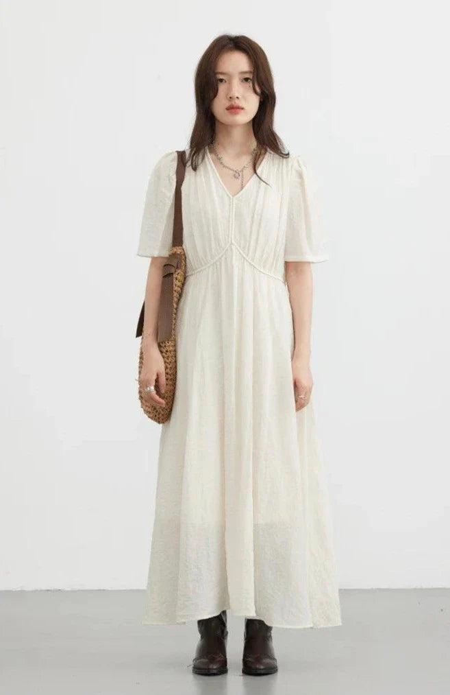 Vintage French Style Women's Dress