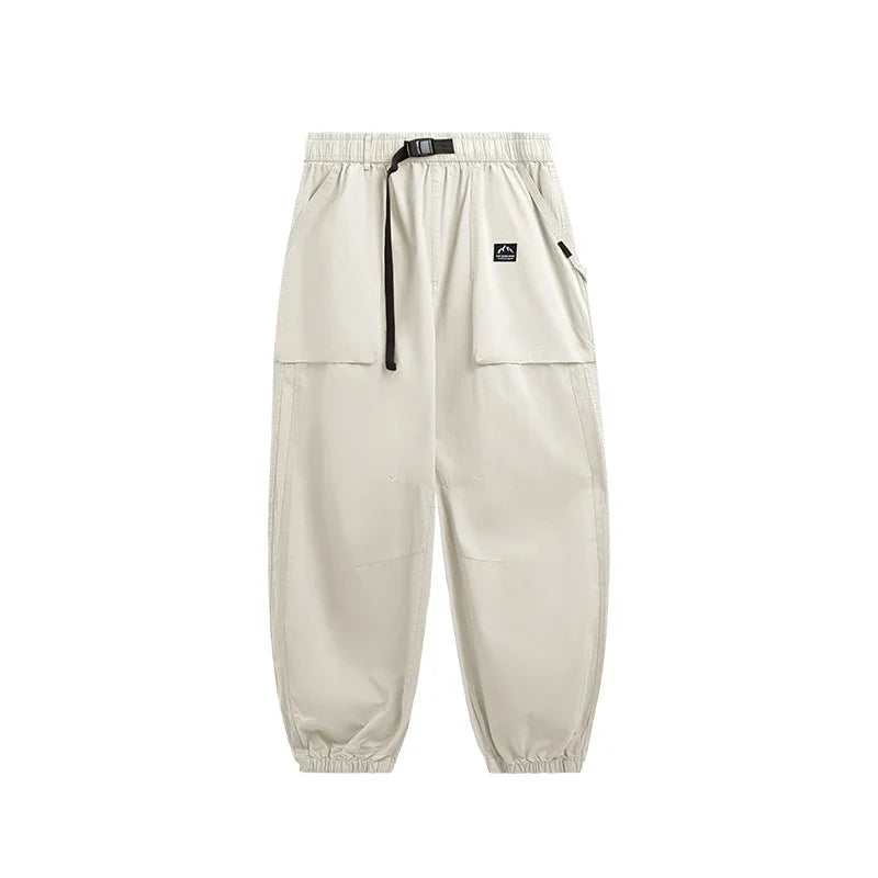 Elastic Wais Cargo Jogger Pant