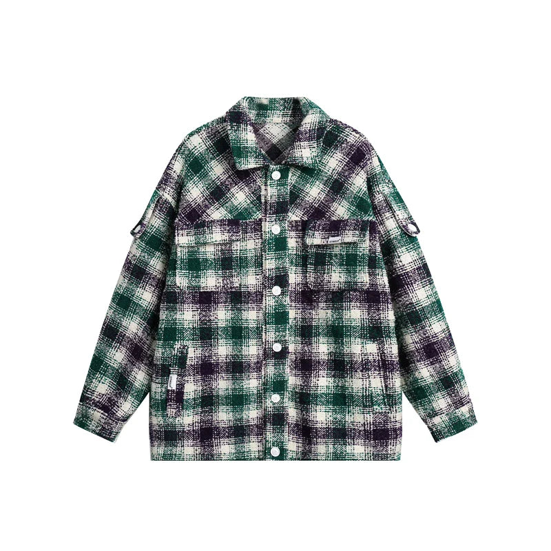 Colourful Vintage Oversize Jacket