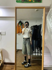 Y2k Vintage Baggy Oversized Woman's Shorts