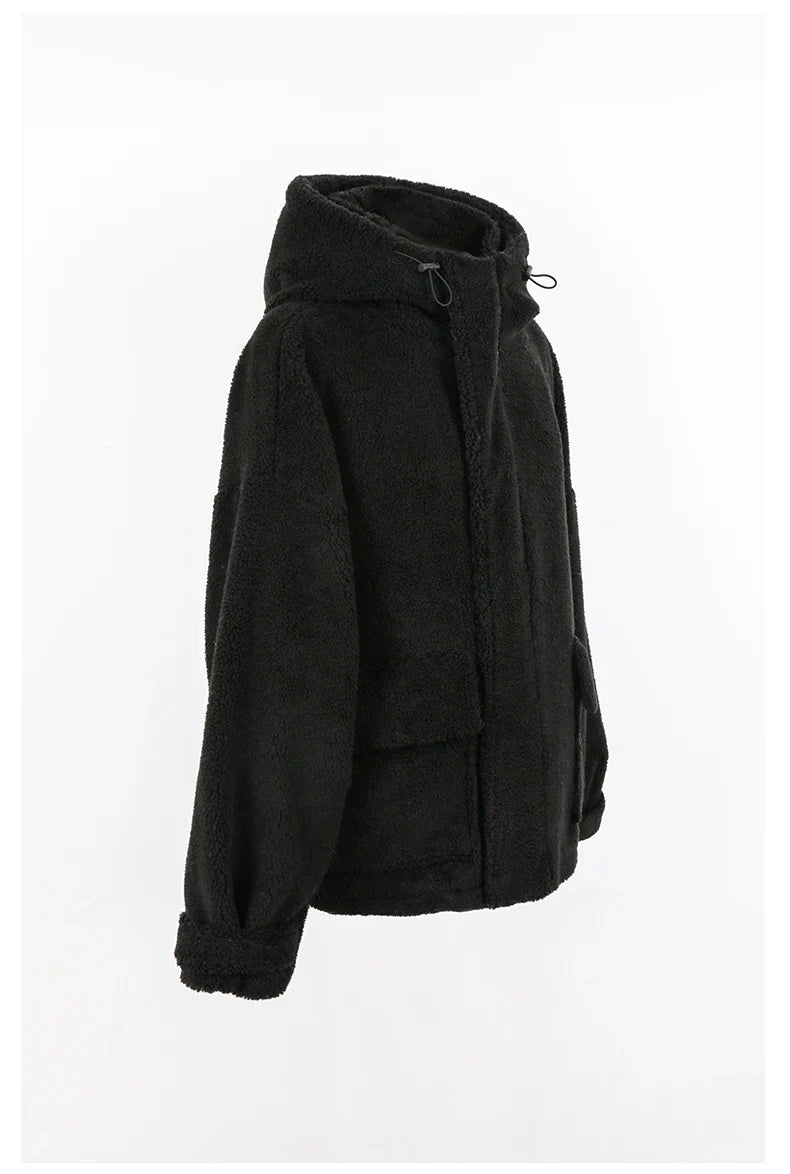 Casual Faux Lamb Fur Oversized Coat