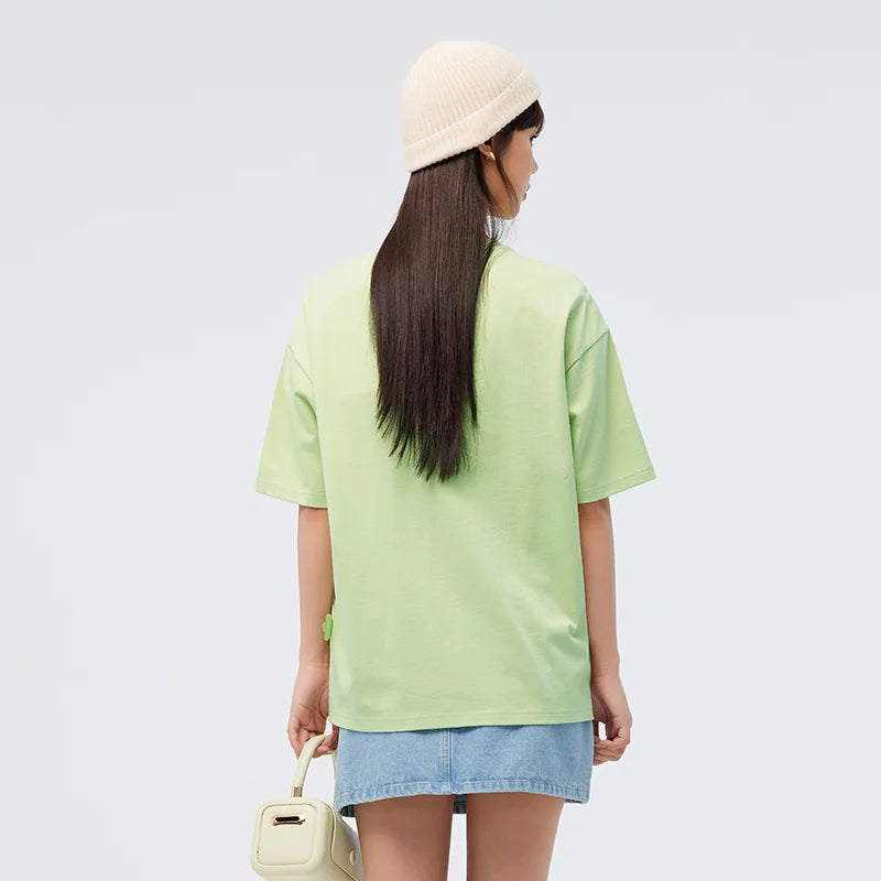 Flower Dress Oversized Women's T-Shirt