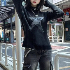 Y2k Star Fairycore Harajuku Streetwear T-shirt