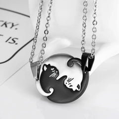 Cat Necklace For Couples