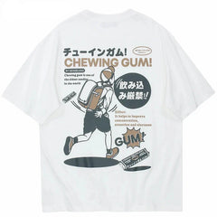 Vintage Japanese Poster Chewing Gum T-Shirt