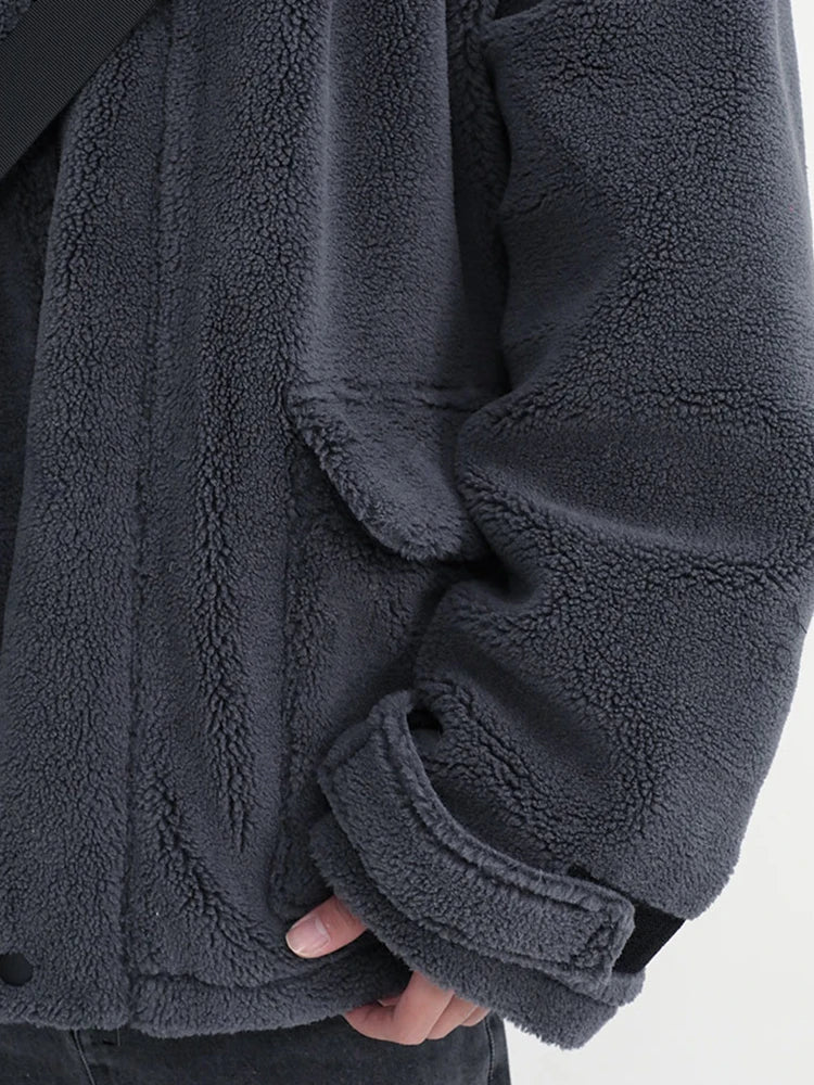 Casual Faux Lamb Fur Oversized Coat