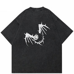 Washed Black Ghost T-Shirt