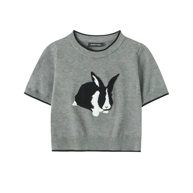 Women's Bunny Bliss Cropped T-shirt