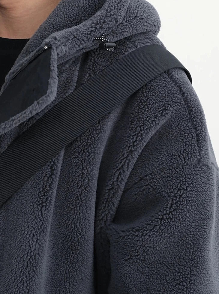 Casual Faux Lamb Fur Oversized Coat