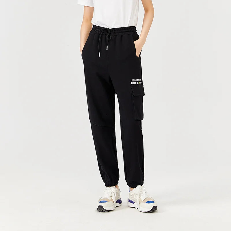 Spring Letter Elastic Waist Women's Sweatpants