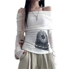 Rockmore One-Shoulder Slim T-Shirt