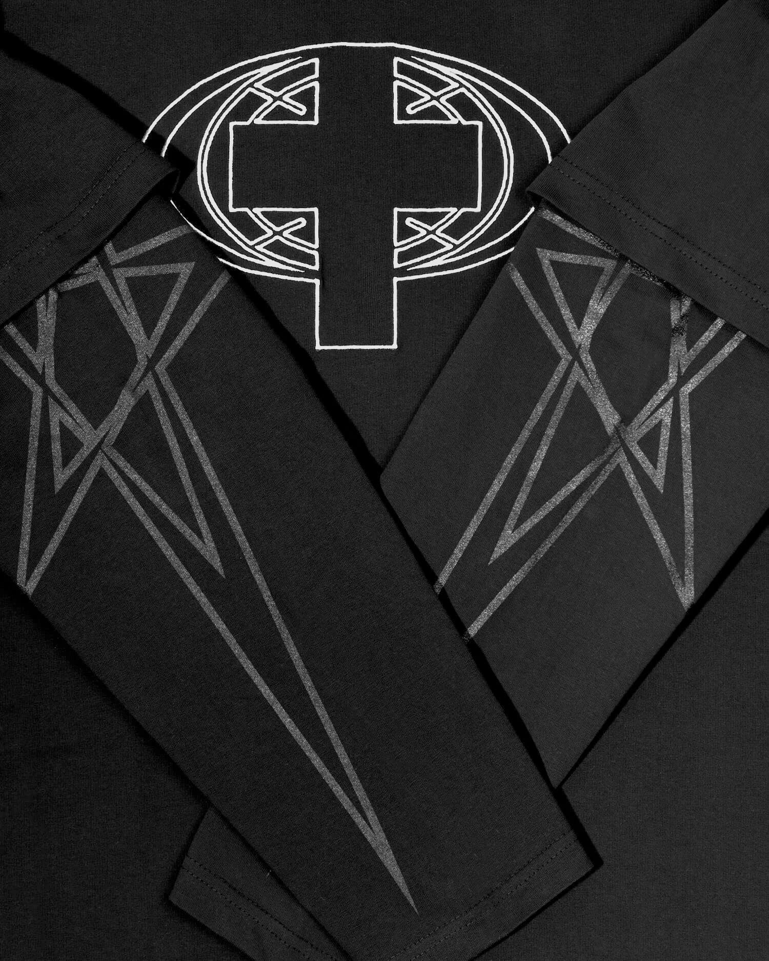 Y2k Cross Goth SC Sweater