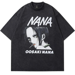 Vintage Black Oosaki Nana Graphic T-Shirt