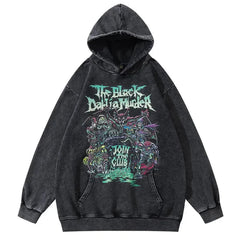 Y2K Skull Party Hoodie