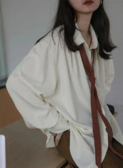 Oversized Basic Women Shirt