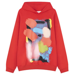 Y2K Paintings Mixed Color Hoodie