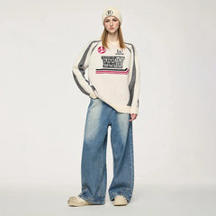 Vintage Striped Chill Crewneck Sweater