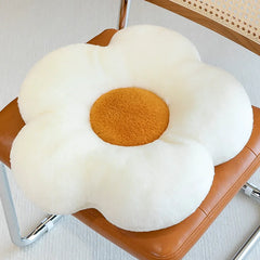 Soft and Comfortable Flower Cushion Thick Rabbit Hair Sun Petal Pillow Skin-friendly Office Room Chair Sofa Student Fart Pad