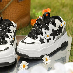 Star Rise Flowers Sneakers