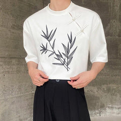 Casual Embroidery Floral T-Shirt
