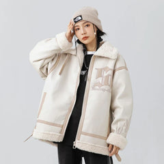 Heating Fur Leather Jacket