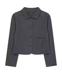 Retro Japanese Campus Style Suit Jacket