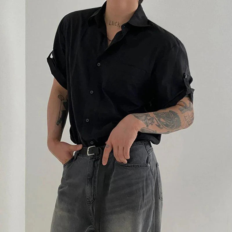 Gothic Loose Casual Shirt