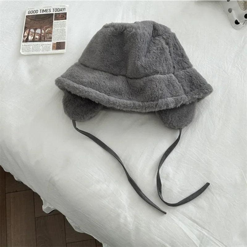 Gothic Bucket Hat With Ear Protection