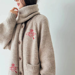 Saturn Scarf Heavy Winter Cardigen