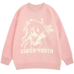 Slash Youth Knitted Sweater